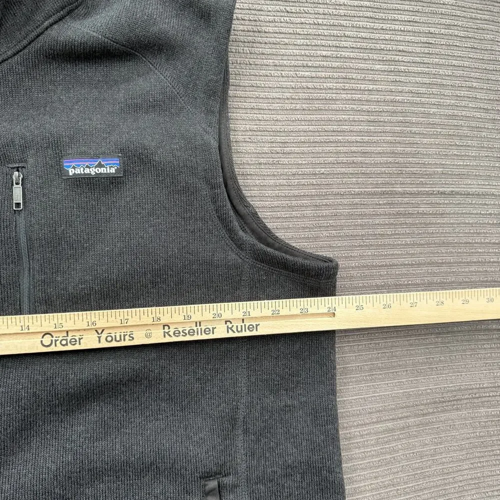 Patagonia Fleece‎ Vest Mens XL Full Zip Grace Youth Embroidered Pockets Outdoors
